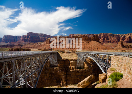 Pont Navajo sur Colorado River dans le Nord de l'Arizona Banque D'Images