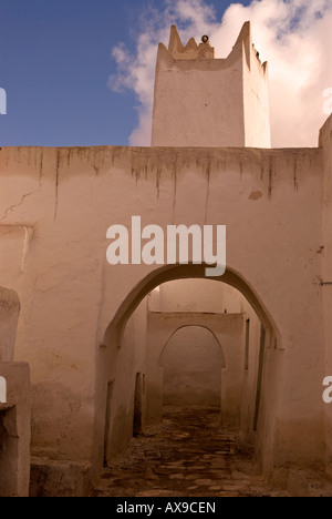 Une vue sur la vieille ville de Ghadamès Libye site du patrimoine mondial de l'UNESCO Banque D'Images