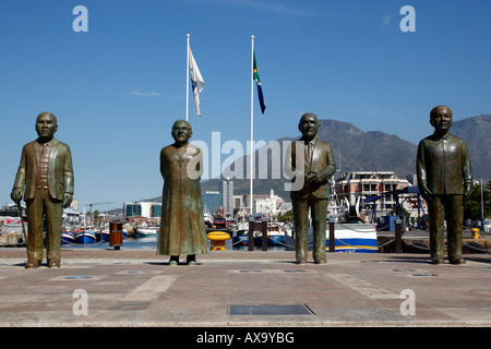 Prix nobel square par Claudette schreuders v&A Waterfront Cape town western cape province afrique du sud Banque D'Images