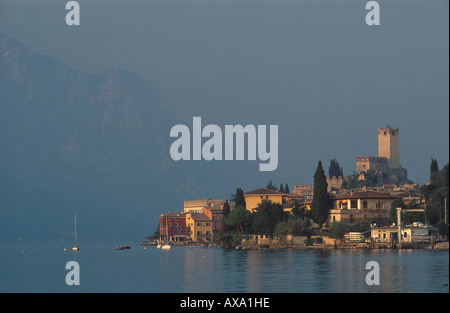 Malcesine, Gardasee, Alto Adige Trentino, Italien, Europa Banque D'Images