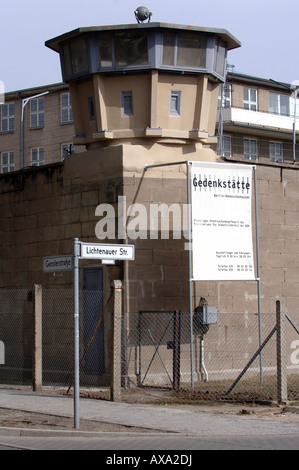 La prison de Hohenschönhausen, une ancienne prison de la Stasi, Berlin, Allemagne Banque D'Images