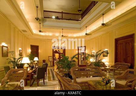 Intérieur, de l'hôtel Strand Yangon colonial, luxe, Kolonialhotel Banque D'Images