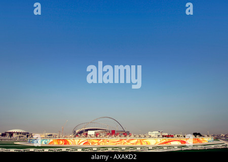 Le Khalifa stadium, pièce maîtresse de la 15e Jeux Asiatiques à Doha, au Qatar, en décembre 2006. Banque D'Images