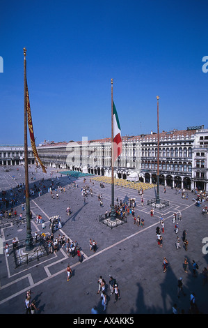 Sommaire, Place San Marco Venise, Italie Banque D'Images