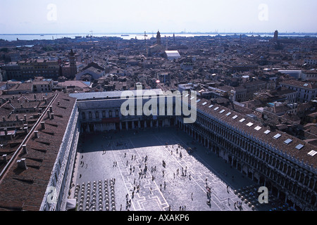 Sommaire, Place San Marco Venise, Italie Banque D'Images