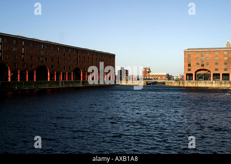 Les Docks de Liverpool Albert Banque D'Images