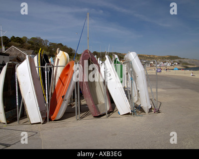 Pile de bateau Banque D'Images