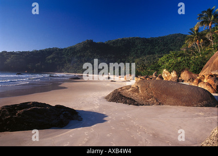 Plage, Ilha Grande, Costa Verde Brésil Banque D'Images