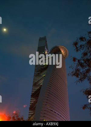 Menara Telekom, siège de Telekom Malaysia, Kuala Lumpur, Malaisie Banque D'Images