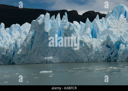 Andian montagne,Andes,Snow,randonnées,Stepp Patagonien, fondre, les lacs glaciaires, les glaciers, les Icebergs,,le Chili,,Torres del Paine National Park Banque D'Images