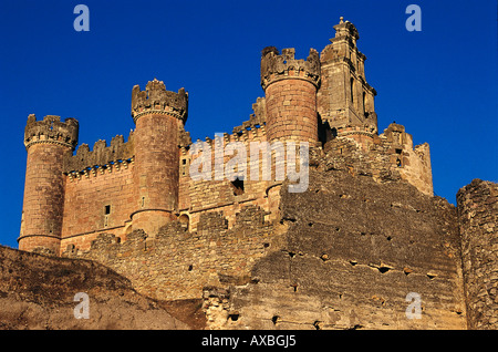 Castillo turégano, Province Ségovie, Castille Espagne Banque D'Images