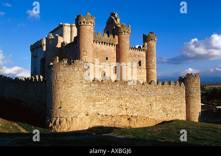 Castillo turégano, Province Ségovie, Castille Espagne Banque D'Images