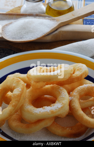 Frati di San Vincenzo - Recette - Cuisine italienne de Toscane Banque D'Images