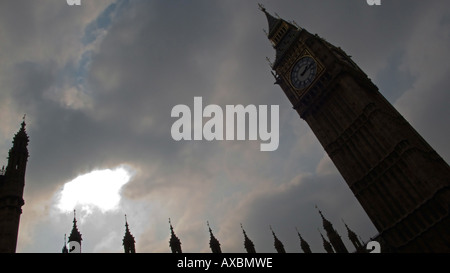 Big Ben du Palais de Westminster, London England UK Banque D'Images