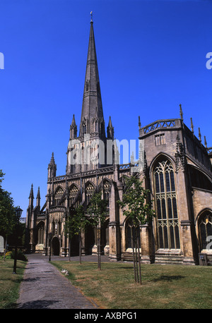 L'église paroissiale de St Mary Redcliffe Bristol England UK Banque D'Images