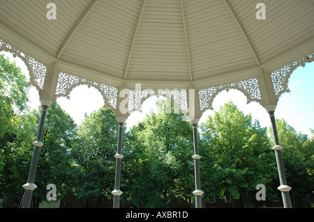 Intérieur de band stand Roermond Pays-Bas Banque D'Images