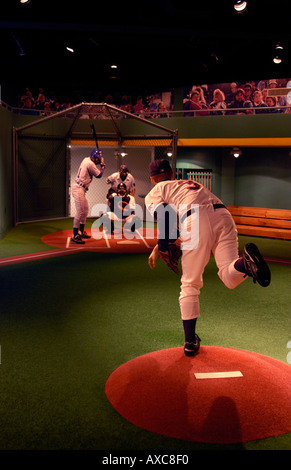 Vue de l'intérieur de la chose à l'intérieur de la chambre Hillerich Louisville Slugger Museum dans Bradsy downton Louisville Kentucky Banque D'Images