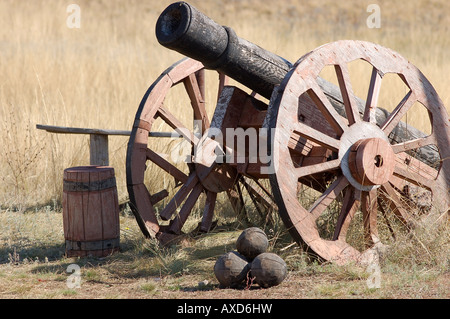 Old style Cannon Banque D'Images