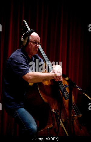 Les musiciens de jazz en répétition, Londres Banque D'Images