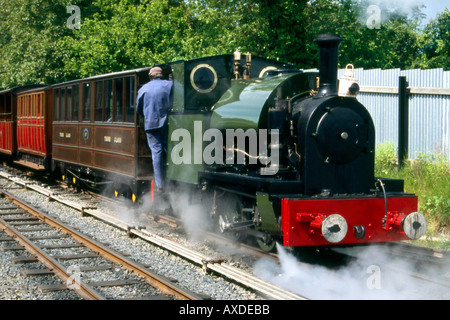 Talyllyn Railway train à pendre Banque D'Images