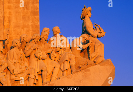 Monument des Découvertes Belem Lisbonne Portugal Banque D'Images