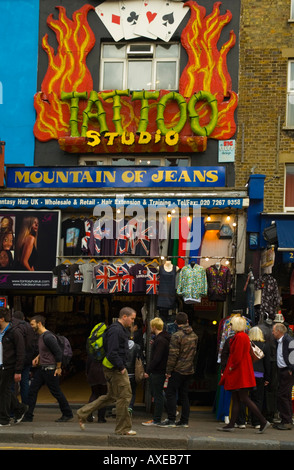 L'extérieur de l'atelier à Camden Town London UK Banque D'Images