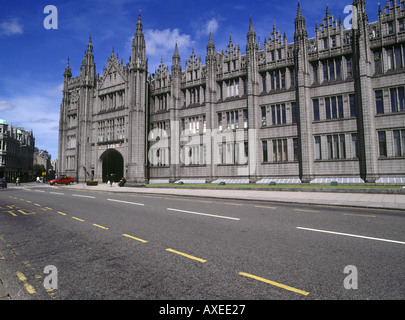 Collège MARISCHAL dh du bâtiment du siège du conseil de la ville d'ABERDEEN architecture bâtiments gothique britannique Banque D'Images