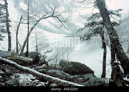 Lake Baduk, Caucase, Russie Banque D'Images