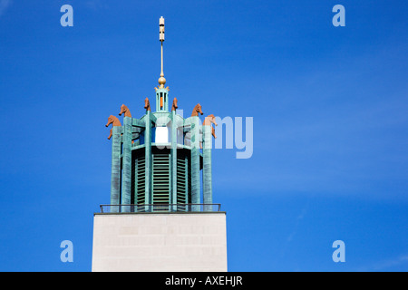 Civic Center Newcastle upon Tyne en Angleterre Banque D'Images