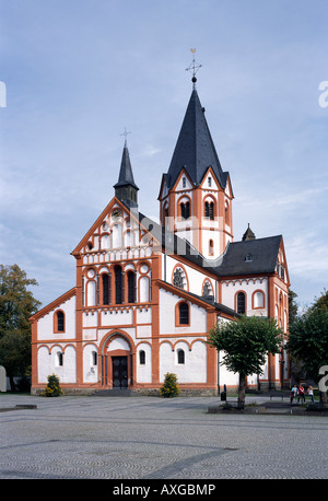 Sinzig, église paroissiale Saint Peter, Blick von Westen Banque D'Images