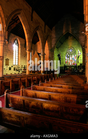 L'intérieur de l'église de garnison au Rocks à Sydney Banque D'Images