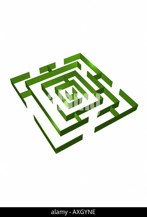 labyrinthe labyrinthe Banque D'Images