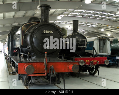 Great Northern Railway J52 Pas de réservoir selle 68846 Adams et aucune locomotive radial 563 NR à Shildon Locomotion Co Durham UK Banque D'Images