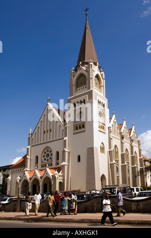 Tanzanie Dar es Salaam cathédrale Saint-Joseph a été construit entre 1897 et 1902 Banque D'Images