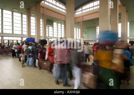 Tanzanie Dar es Salaam fer Tazara gare Banque D'Images