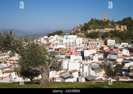 Velez Malaga La Capitale forteresse arabe de la Axarquia salon Navigation Costa del Sol Malaga Province Espagne Banque D'Images