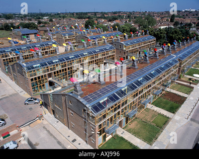 BEDZED BEDDINGTON ZERO ENERGY DEVELOPMENT Banque D'Images