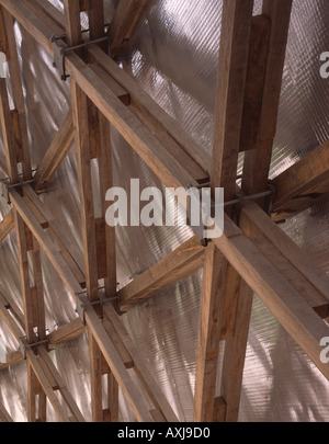 Le DOWNLAND GRIDSHELL WEALD ET DOWNLAND OPEN AIR MUSEUM Banque D'Images