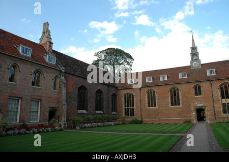 Premier cour de Magdalene College à Cambridge, UK Banque D'Images