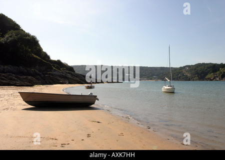 Mill Bay, Salcombe, Devon Banque D'Images