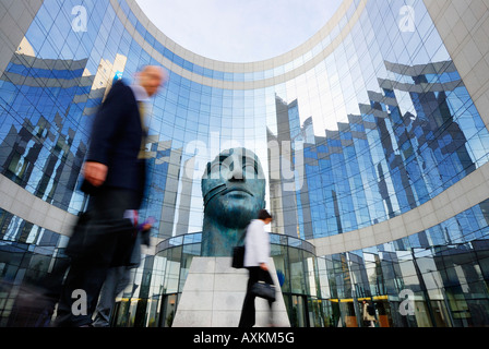 Quartier des affaires de La Défense Paris France Banque D'Images