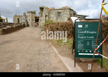 Monmouthshire Raglan South Wales GB UK 2008 Banque D'Images