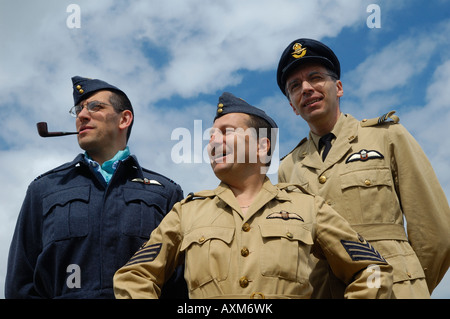 Français commémorative à l'Airshow Haguenau sur la 60ème de la libération de la France par l'armée américaine en 1945 en Alsace Banque D'Images