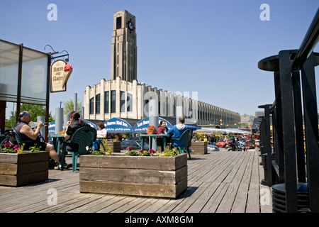 Marché Atwater à Montréal, Québec, Canada. Banque D'Images
