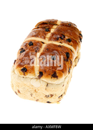 Hot Cross Bun Miche Banque D'Images