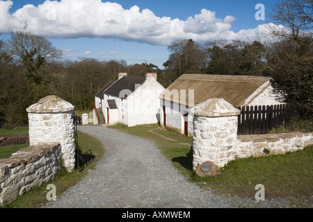 Vieille ferme irlandaise Banque D'Images