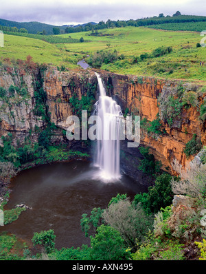 La Berlin Falls dans la province de Mpumalanga en Afrique du Sud. Banque D'Images