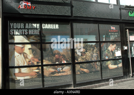 Le recrutement de l'Armée de bureau à Londres, Royaume-Uni Banque D'Images