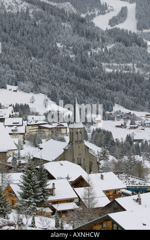 Chatel, alpes, France Banque D'Images