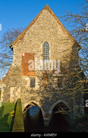 Angleterre Canterbury Greyfriars chapelle franciscaine Banque D'Images